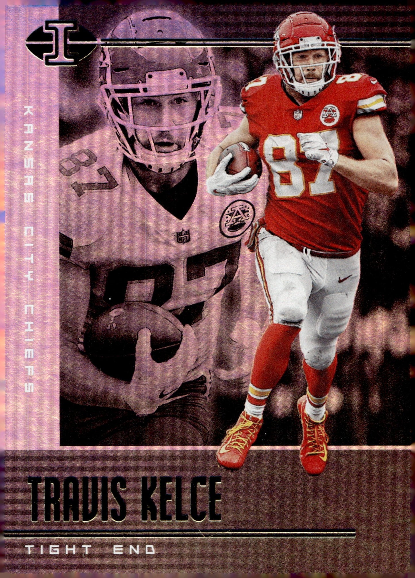 Travis Kelce 2019 Panini Illusions Gold #17 - Collector Store LLC