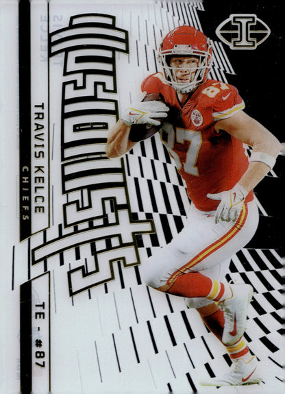 Travis Kelce 2022 Panini Illusions Illusionists Clear #I - 10 - Collector Store LLC