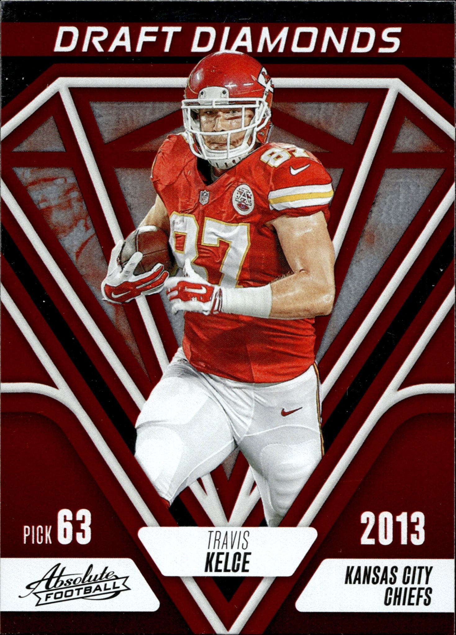 Travis Kelce 2023 Panini Absolute Draft Diamonds #DD - 9 - Collector Store LLC