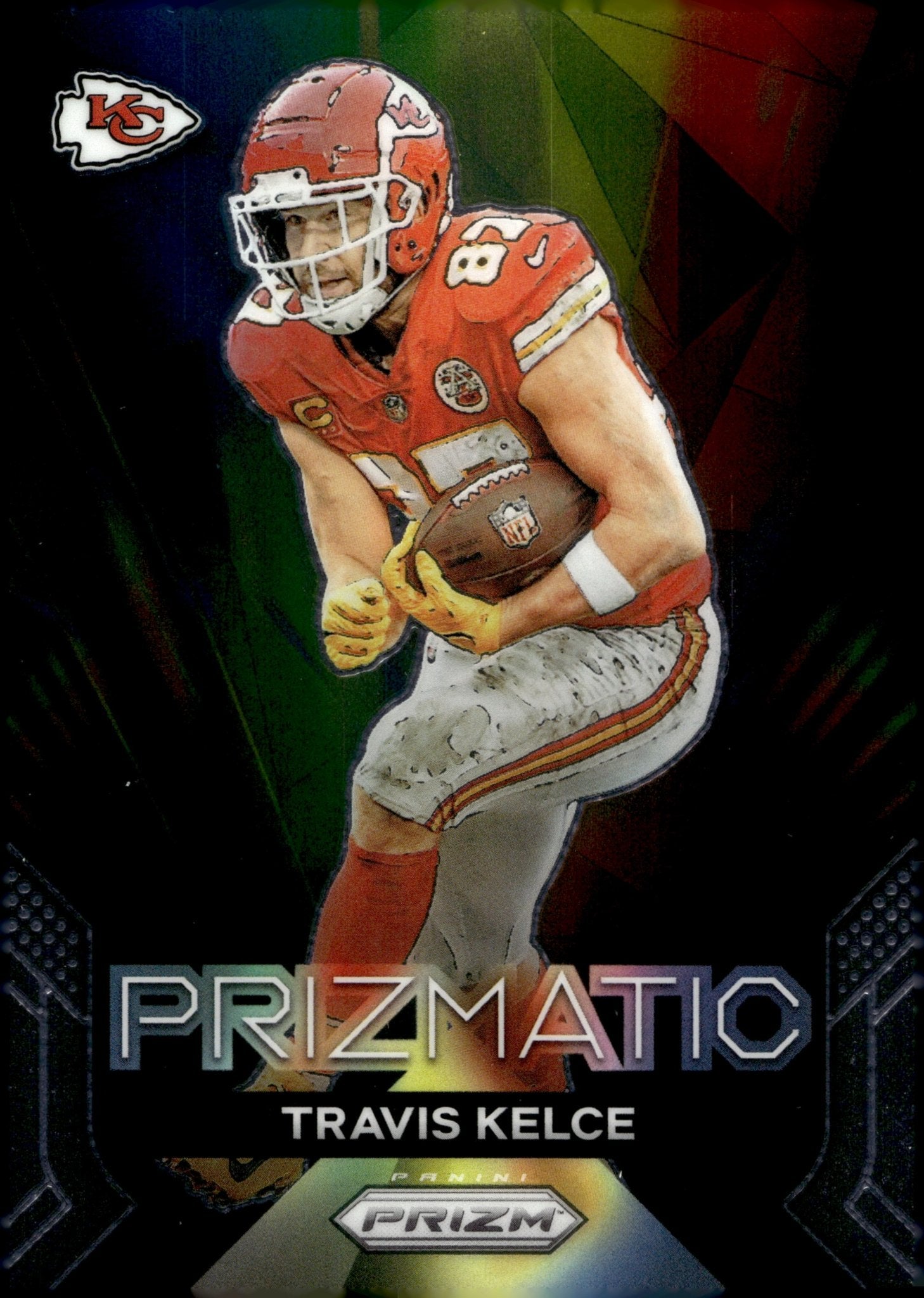 Travis Kelce 2023 Panini Prizm Prizmatic #10 - Collector Store LLC