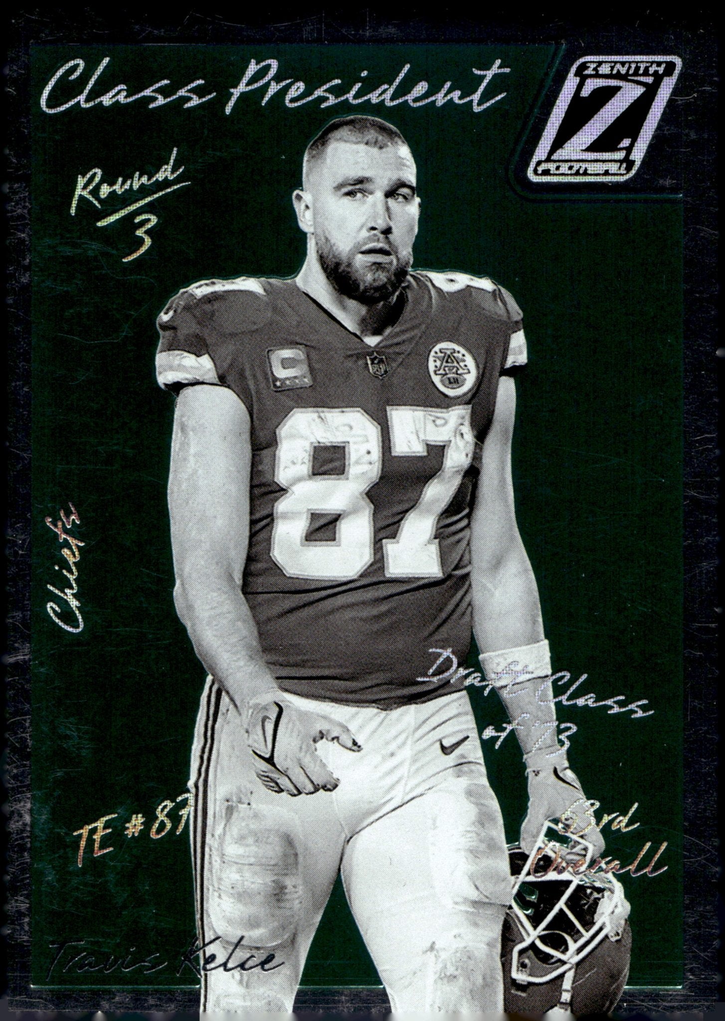 Travis Kelce 2023 Panini Zenith Class President #CP - 2013 - Collector Store LLC