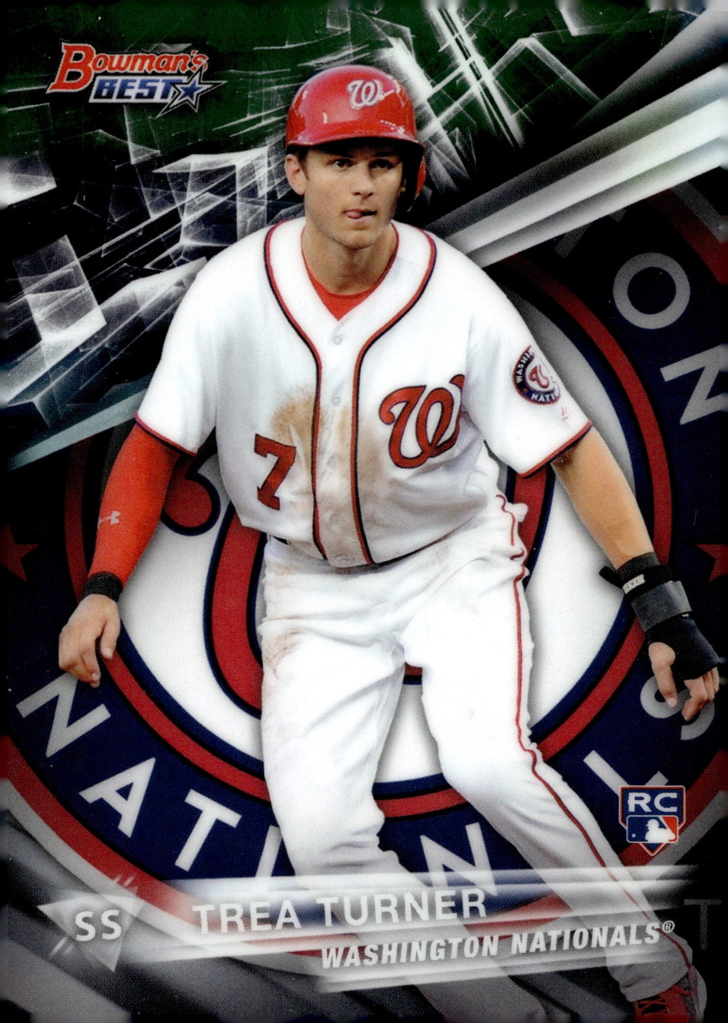 Trea Turner 2016 Bowman's Best RC #58 #1 - Collector Store LLC