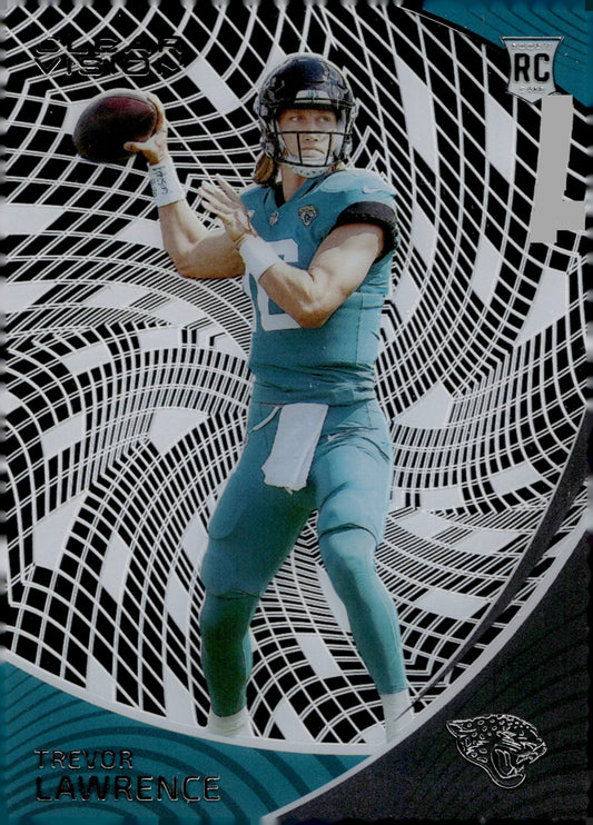 Trevor Lawrence 2021 Panini Chronicles Clear Vision RC #CVR - 1 - Collector Store LLC