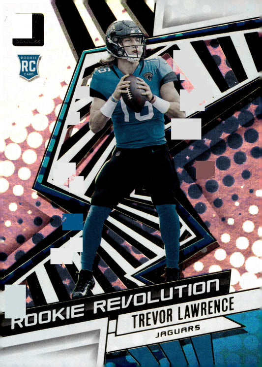 Trevor Lawrence 2021 Panini Donruss Rookie Revolution RC #REV - TRL #2 - Collector Store LLC