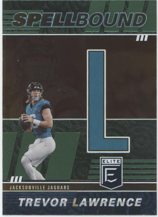 Trevor Lawrence 2022 Panini Donruss Elite Spellbound "L" #SB - TL1 - Collector Store LLC