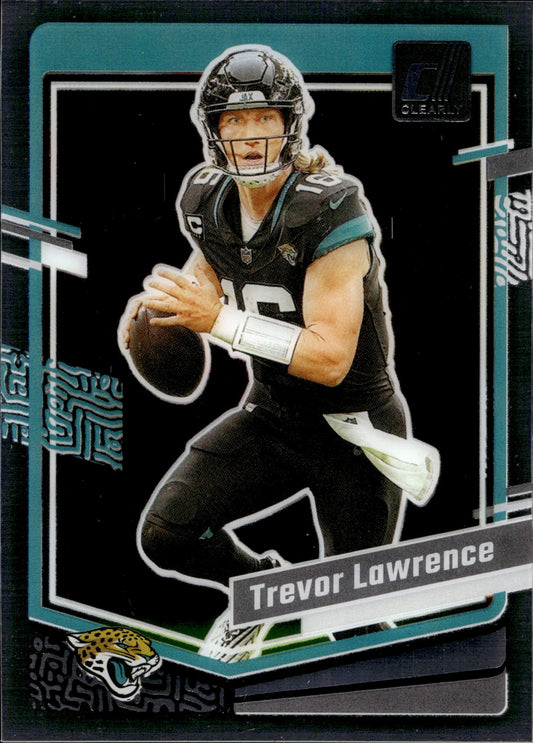 Trevor Lawrence 2023 Panini Clearly Donruss #23 - Collector Store LLC