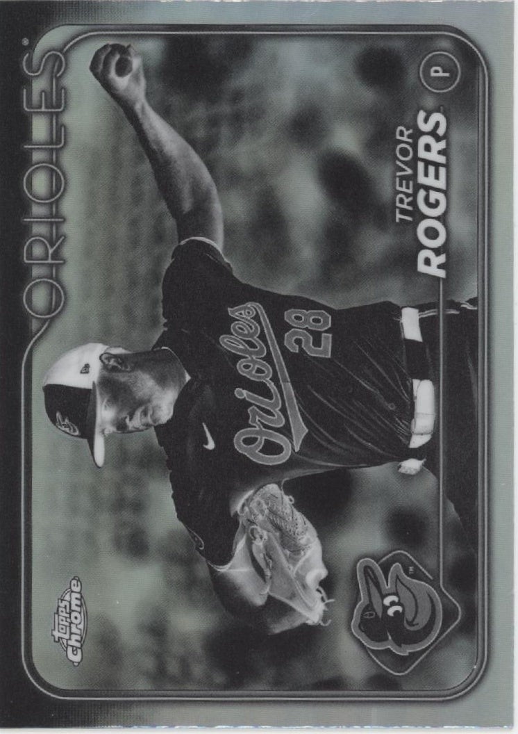 Trevor Rogers 2024 Topps Chrome Negative Refractor #USC16 - Collector Store LLC