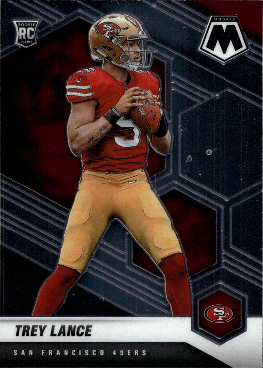 Trey Lance 2021 Panini Mosaic RC #303 - Collector Store LLC