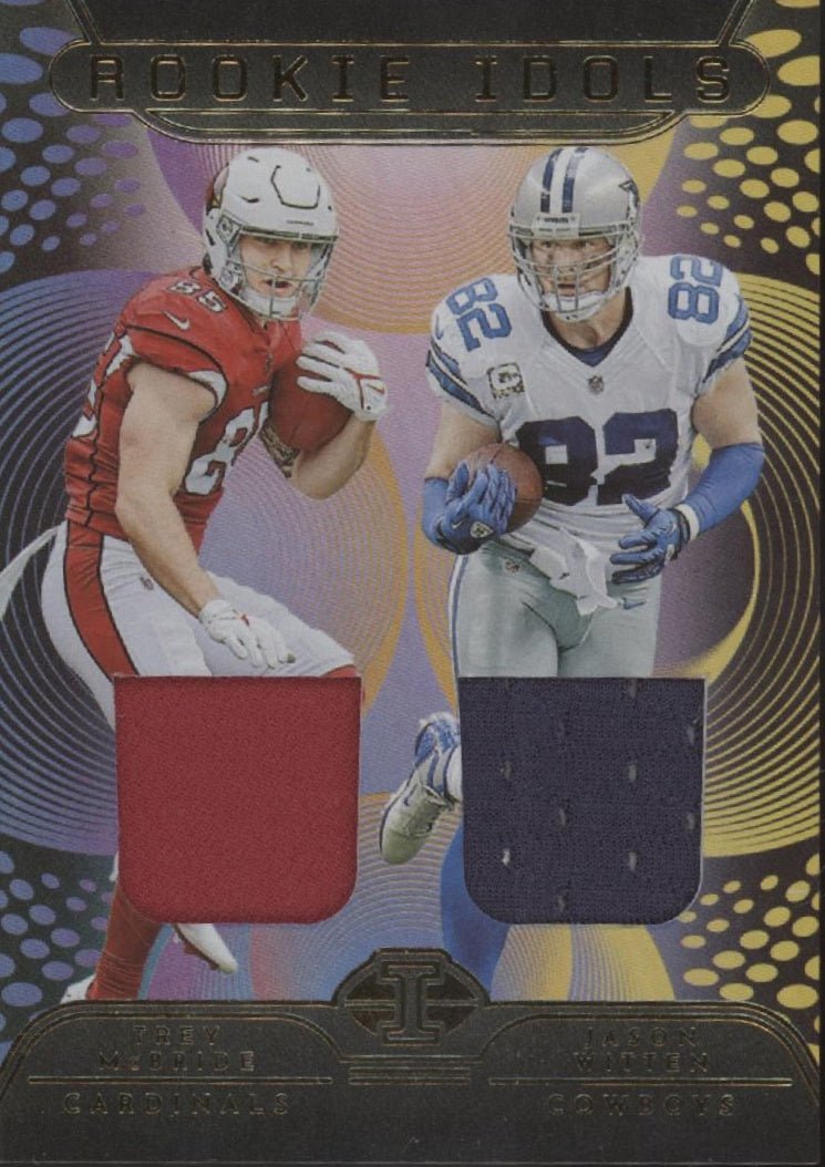 Trey McBride / Jason Witten 2022 Panini Illusions Rookie Idols Swatches #RM - MW - Collector Store LLC