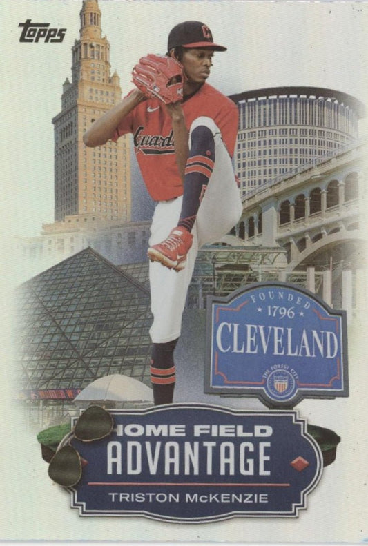 Triston McKenzie 2023 Topps Home Field Advantage #HA - 18 - Collector Store LLC