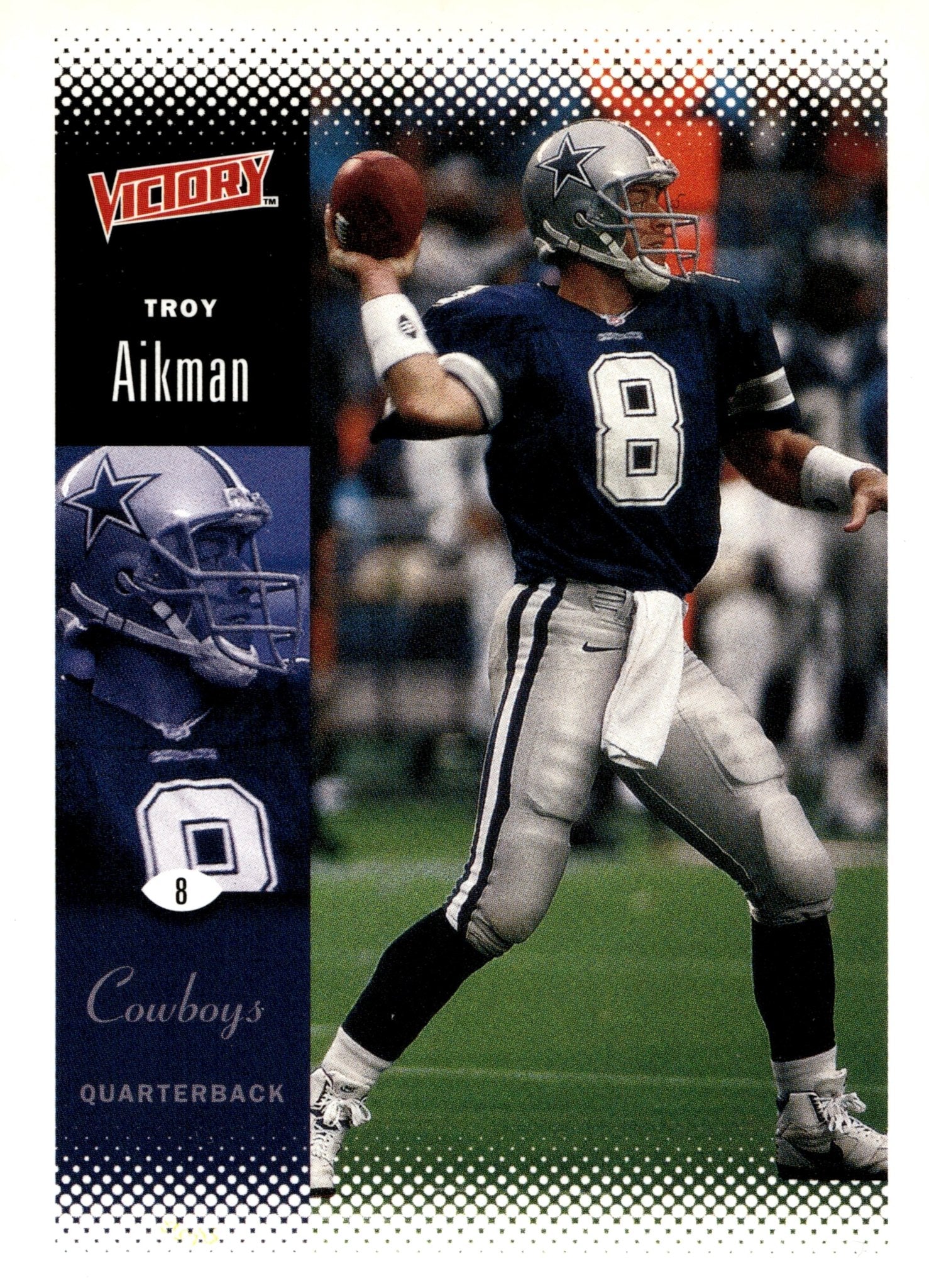 Troy Aikman Football Lot of 10 - Collector Store LLC