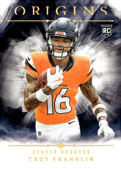 Troy Franklin 2024 Panini Origins RC #113 - Collector Store LLC