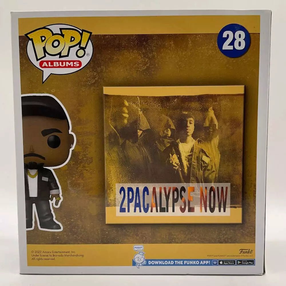 Tupac Shakur Funko Pop! 2Pacalypse Now #28 - Collector Store LLC