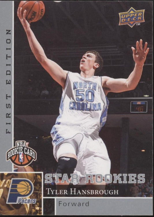 Tyler Hansbrough 2009 - 10 Upper Deck First Edition RC #199 - Collector Store LLC