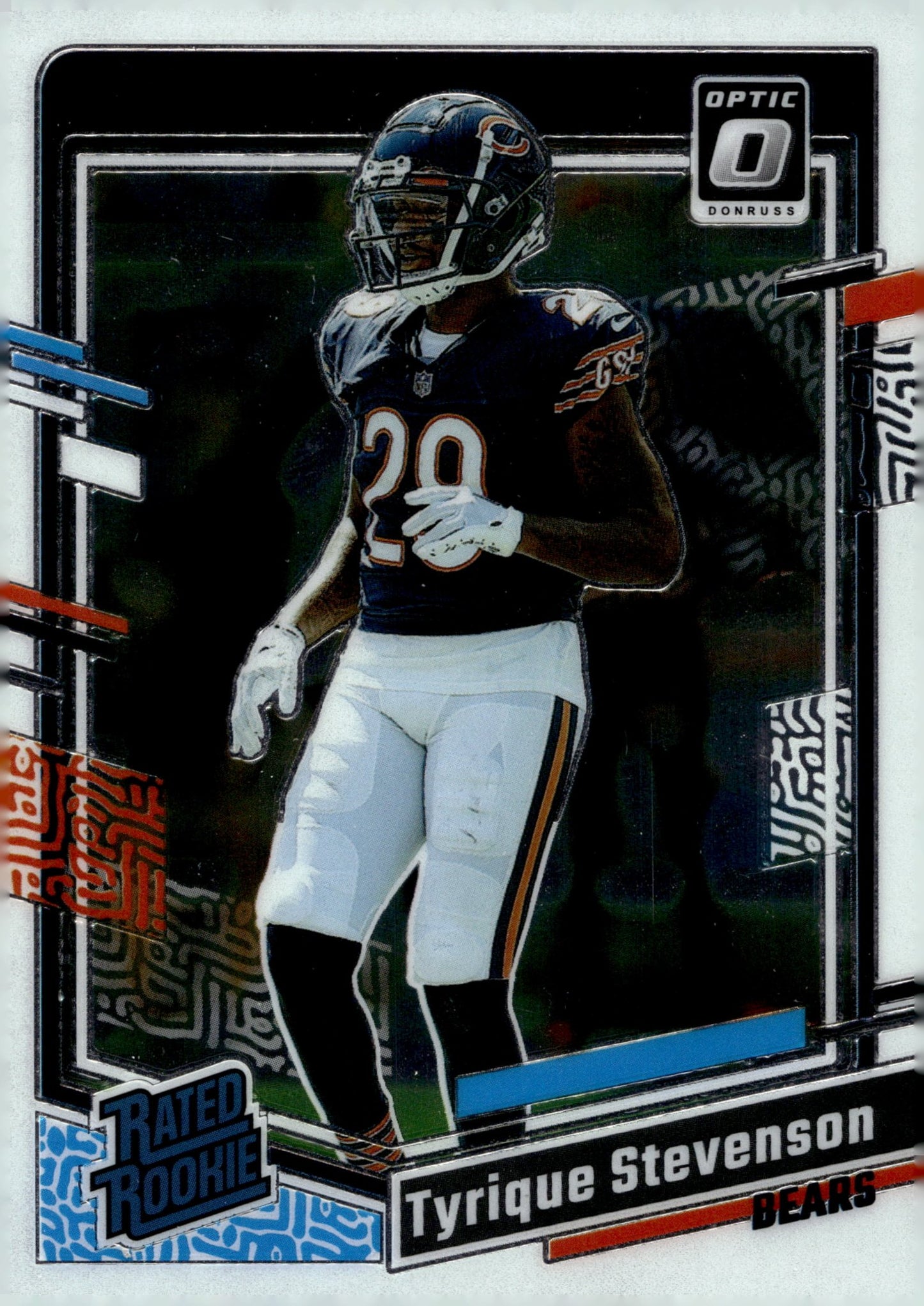 Tyrique Stevenson 2023 Panini Donruss Optic Rated Rookie RC #219 - Collector Store LLC