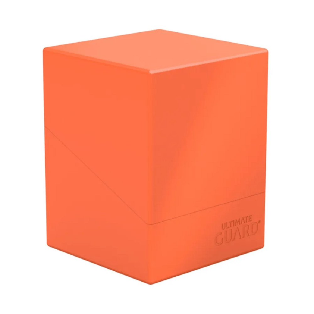 Ultimate Guard: Boulder 100+ Solid - Neon Orange - Collector Store LLC