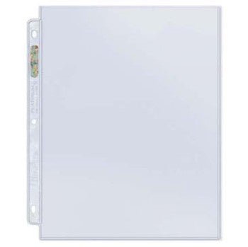 Ultra Pro: 1 - Pocket for 8 - 1/2" X 11" Standard Size Sheets Platinum Series Pocket Pages (100ct) - Collector Store LLC