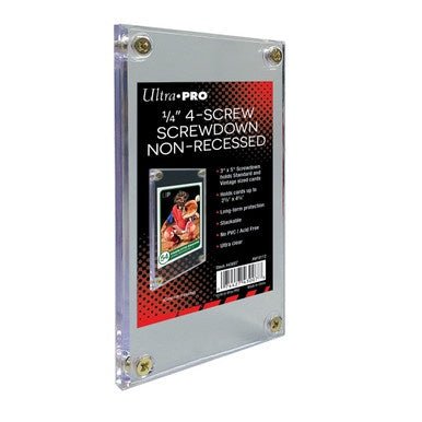 Ultra Pro: 1/4 Screwdown Non - Recessed Holder - Collector Store LLC