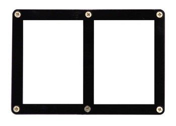 Ultra Pro: 2 - Card Black Frame Screwdown Holder - Collector Store LLC