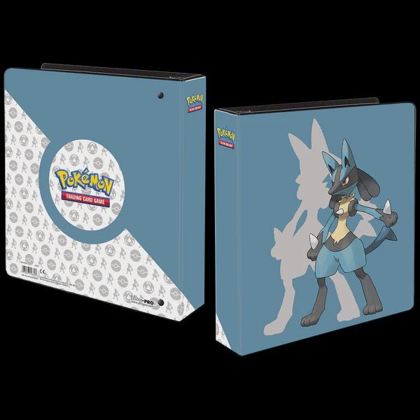 Ultra Pro: 2" Lucario 3 - Ring Album for Pokémon - Collector Store LLC