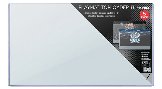 Ultra Pro: 24" x 13.5" Playmat Toploaders (5ct) - Collector Store LLC