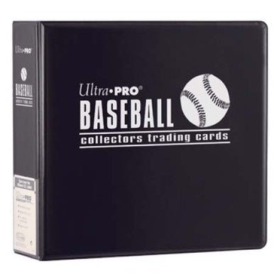 Ultra Pro: 3" Baseball Trading Card Album (Black) - Collector Store LLC