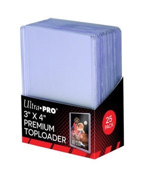 Ultra Pro: 3" x 4" Ultra Clear Premium Toploaders (25ct) - Collector Store LLC