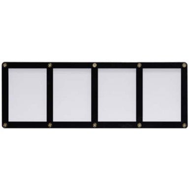 Ultra Pro: 4 - Card Black Frame Screwdown Holder - Collector Store LLC