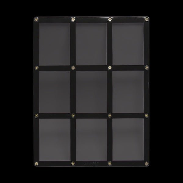 Ultra Pro: 9 - Card Black Frame Screwdown Holder - Collector Store LLC