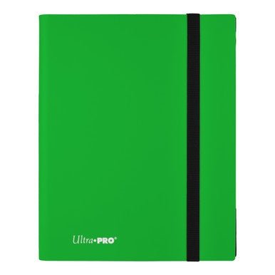 Ultra Pro: Eclipse 9 - Pocket PRO - Binder (Lime Green) - Collector Store LLC