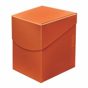 Ultra Pro: Eclipse PRO 100+ Deck Box (Pumpkin Orange) - Collector Store LLC