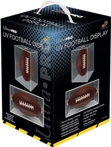 Ultra Pro: Football Clear Display with UV Block - Collector Store LLC