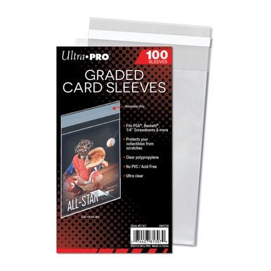 Ultra Pro: Graded Card Resealable Sleeves (100ct) - Collector Store LLC