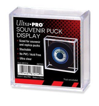 Ultra Pro: Hockey Puck Souvenir Display Holder - Collector Store LLC