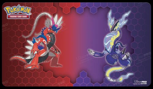 Ultra Pro: Koraidon & Miraidon Standard Gaming Playmat Mousepad for Pokemon - Collector Store LLC