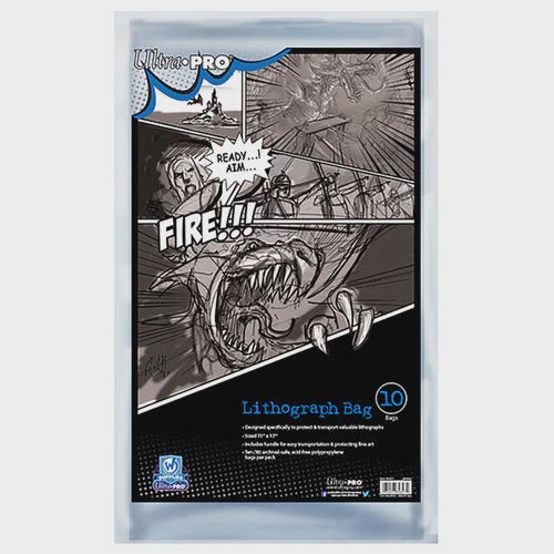 Ultra Pro: Lithograph Bags 10ct - Collector Store LLC