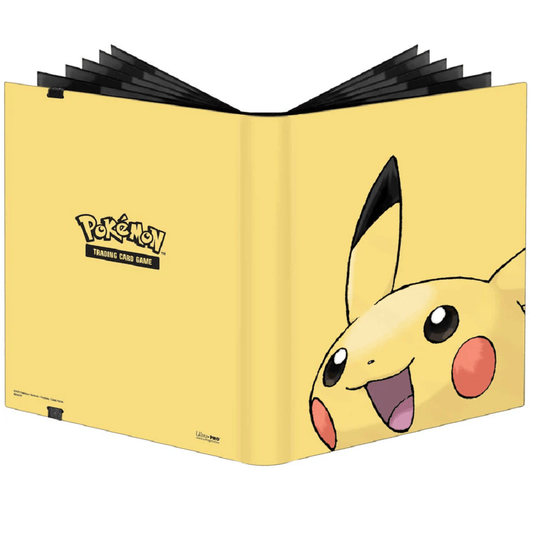 Ultra Pro: Pokemon Pikachu 9 - Pocket Pro - Binder Yellow - Collector Store LLC