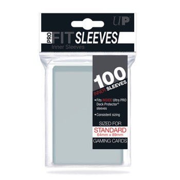 Ultra Pro: PRO - Fit Standard Deck Inner Sleeves (100ct) - Collector Store LLC