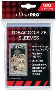 Ultra Pro: Tobacco Size Sleeves (100ct) - Collector Store LLC