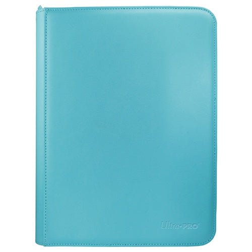 Ultra Pro: Vivid 9 - Pocket Zippered PRO - Binder (Light Blue) - Collector Store LLC