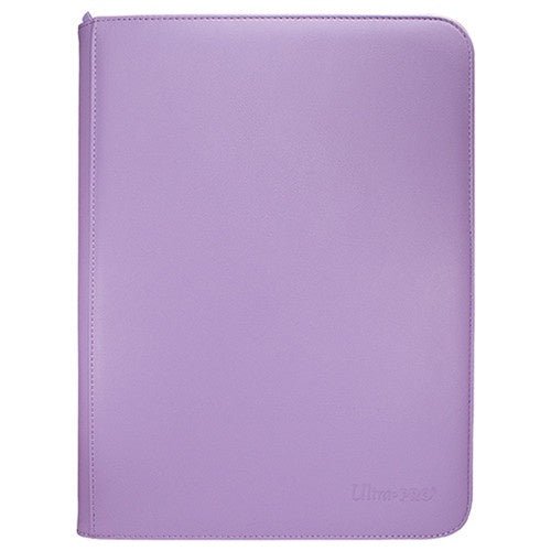 Ultra Pro: Vivid 9 - Pocket Zippered PRO - Binder (Purple) - Collector Store LLC