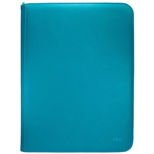 Ultra Pro: Vivid 9 - Pocket Zippered PRO - Binder (Teal) - Collector Store LLC