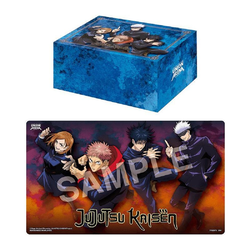 Union Arena: Jujutsu Kaisen Playmat & Storage Box - Collector Store LLC