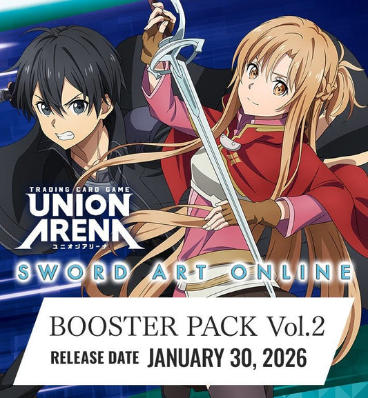 Union Arena: Sword Art Online Vol. 2 Booster Box *Expected Release Date 01 - 30 - 2026* - Collector Store LLC