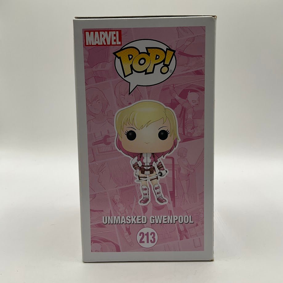 Unmasked Gwenpool Funko Pop! Marvel #213 Walgreen Exclusive - Collector Store LLC