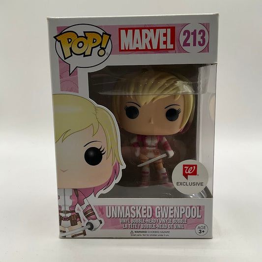 Unmasked Gwenpool Funko Pop! Marvel #213 Walgreen Exclusive - Collector Store LLC