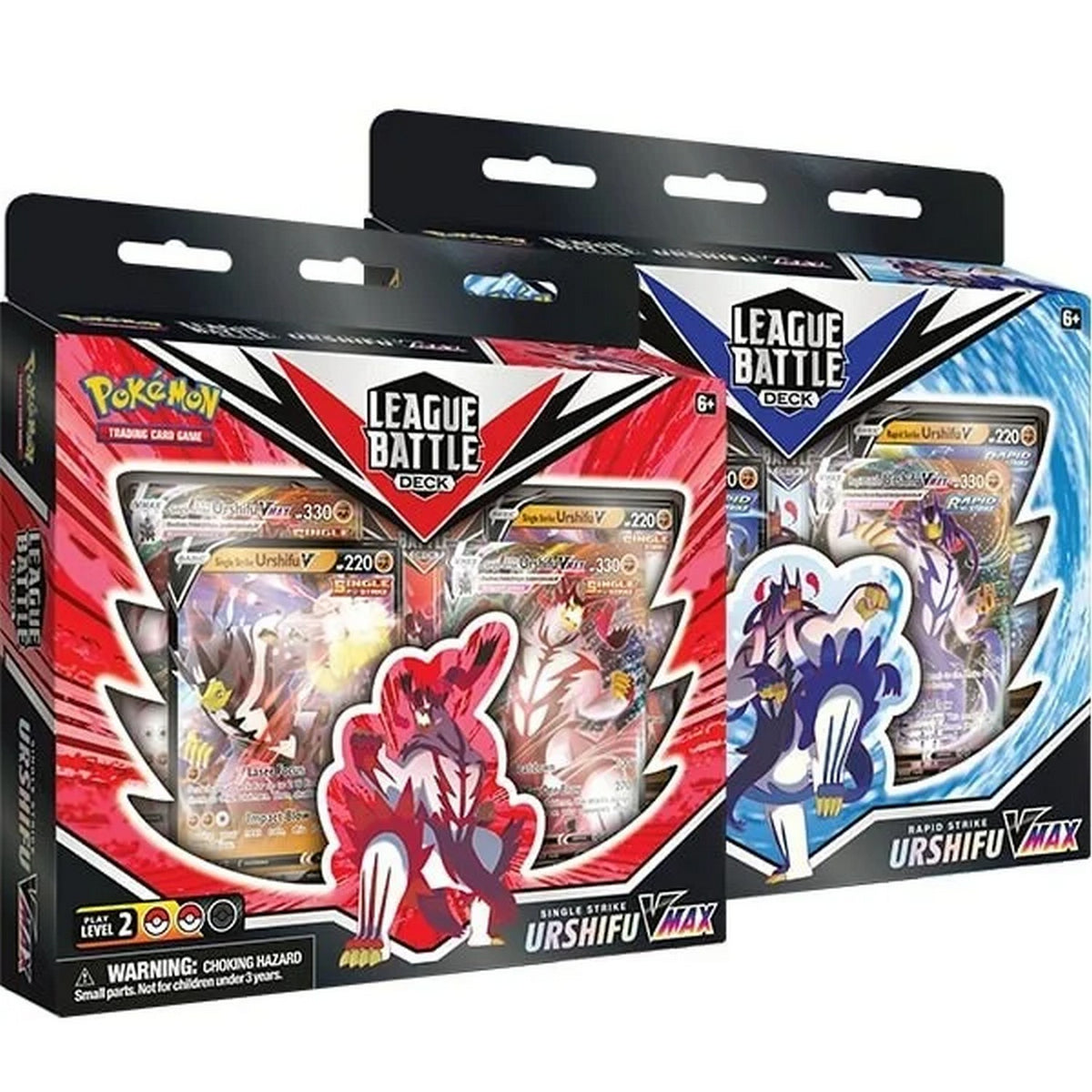 Pokemon: League Battle Deck [Rapid/Single Strike Urshifu VMAX] [Set of 2]