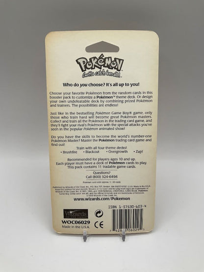 Pokemon: Base Set Long Crimp Shadowless Base Set Blister Pack [Venusaur Art]