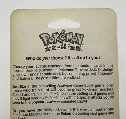 Pokemon: Base Set Long Crimp Shadowless Base Set Blister Pack [Venusaur Art]