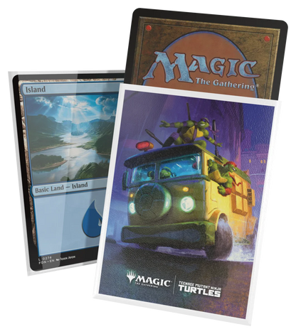Ultimate Guard MTG TMNT Art Sleeves - Turtle Van